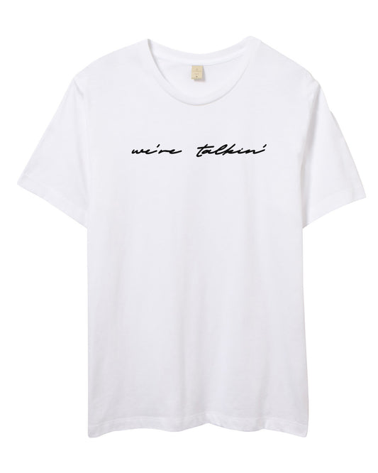 we're talkin' embroidered tshirt